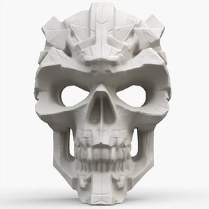 3D Titans Skull 1