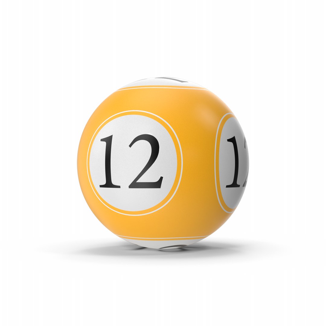 Bingo Ball 12 3D model https://p.turbosquid.com/ts-thumb/8Y/zE4VXL/kH/bingoball12.i02.2k/png/1733997197/1920x1080/fit_q87/5d57ada7f27dfe0cb2612efc842bcd8d1c70c20e/bingoball12.i02.2k.jpg