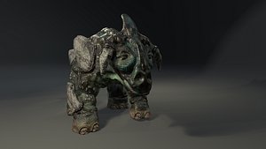 animal fantasy dinosaur 3D model