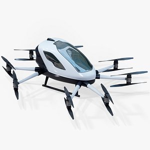 Flying Taxi eVTOL PBR 01