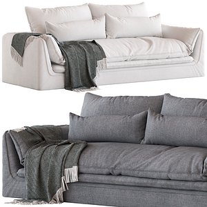 Globewest Orlando Seamed 4-Seater Sofa