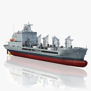 3D model USNS Earl Warren T-AO-207