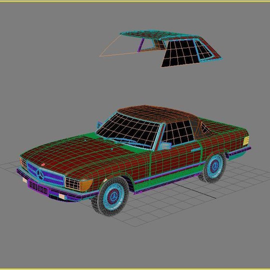 Mercedes-Benz R107 350SL 3D https://p.turbosquid.com/ts-thumb/8Z/AftRdx/lE/107mercedesw5/jpg/1681409945/1920x1080/fit_q87/f5ad4abbe95a9161b06af220442393d4a99040de/107mercedesw5.jpg