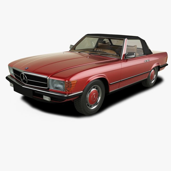 Mercedes-Benz R107 350SL 3D