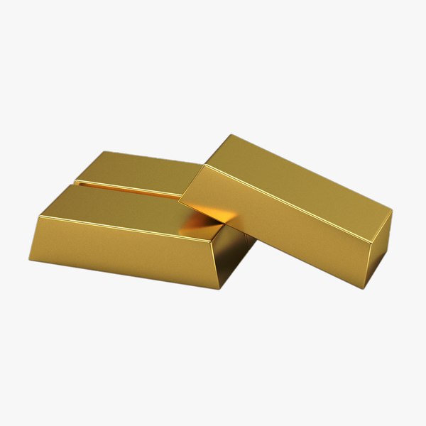 Gold Bars 3D model