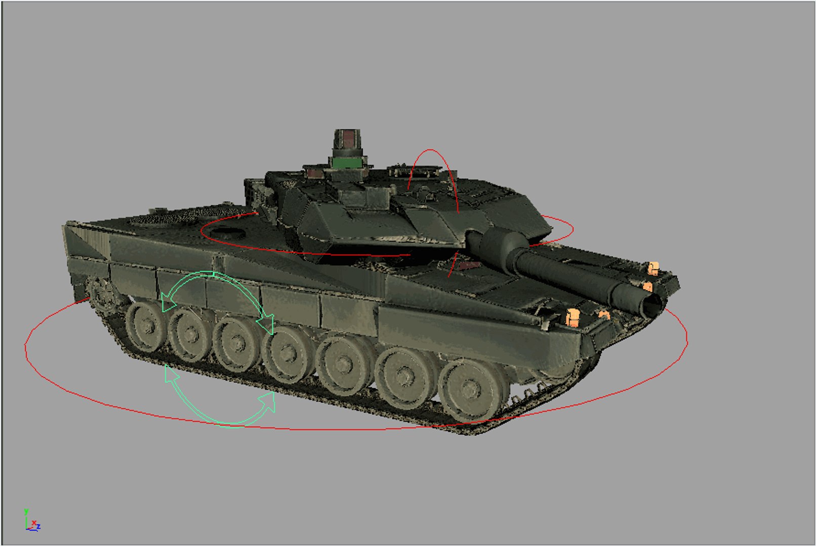 3D tank tank model - TurboSquid 2102655