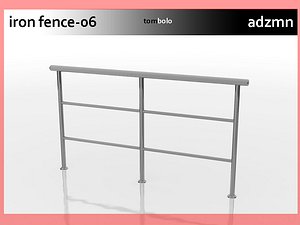 max iron railing fence