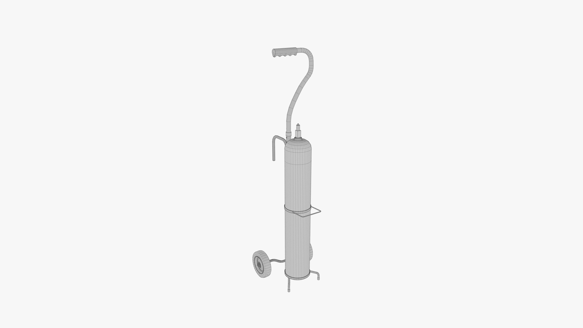 3D Oxygen Tank Holder TurboSquid 1899832