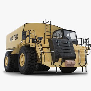 3D model Big Water Truck