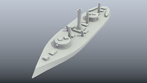 3D model printing brazilian ironclad silvado