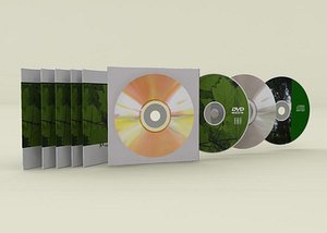 maya set cd dvd sleave