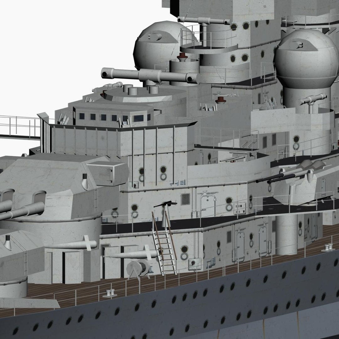 Max Heavy Cruiser Bluecher Ww2 German