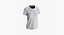 T-shirt damski z opuszczonym ramieniem, okrągły ko