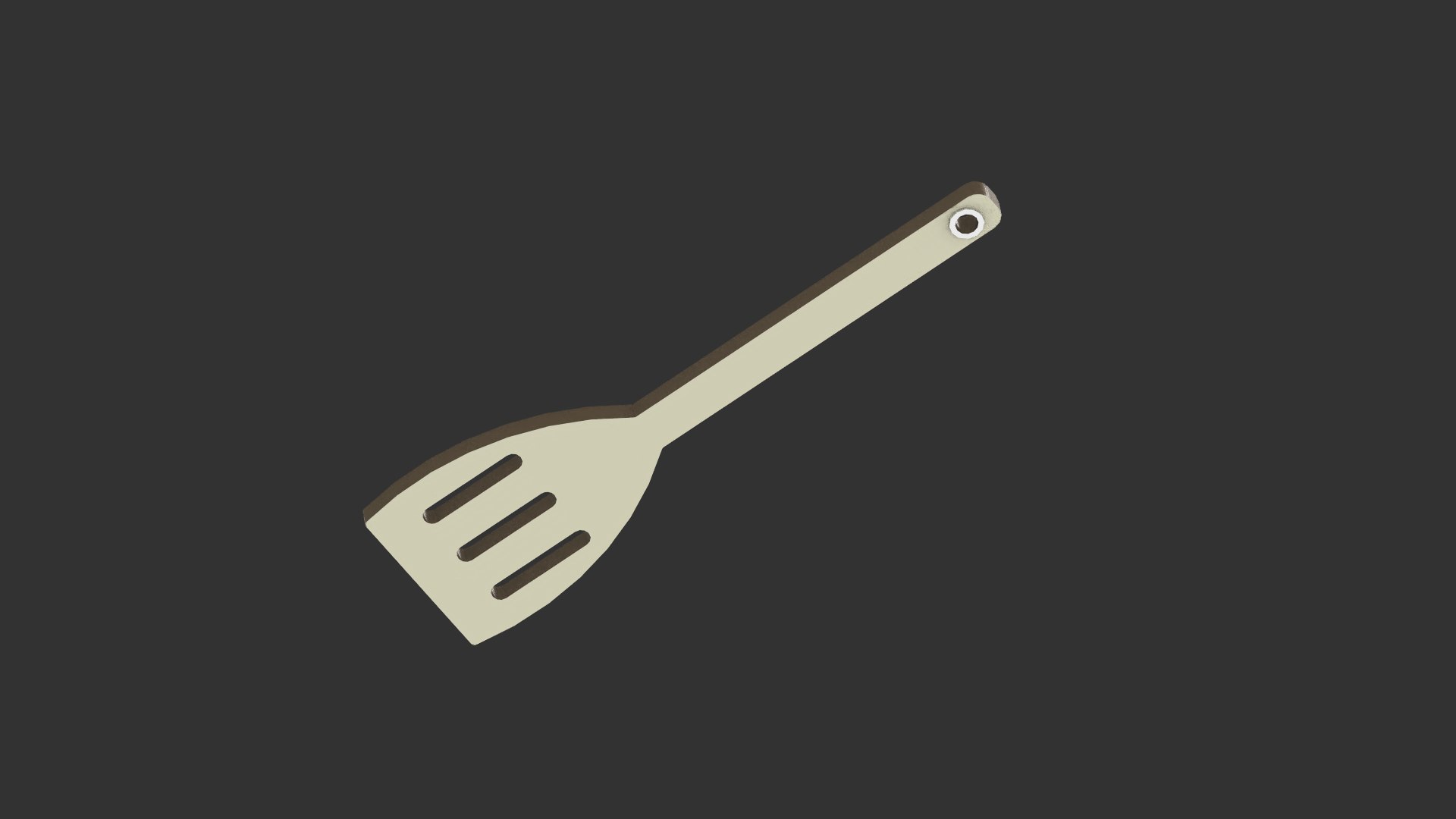 Kitchen Spatula 3D Model TurboSquid 2057235