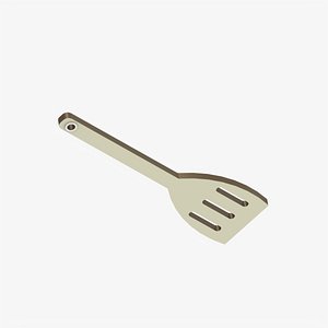 kitchen spatula 3D model