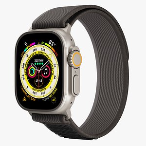 Apple Watch Ultra with Trail Loop