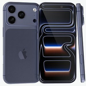 Apple iPhone 17 Pro 3D model