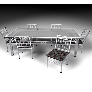 table&chairs3ds