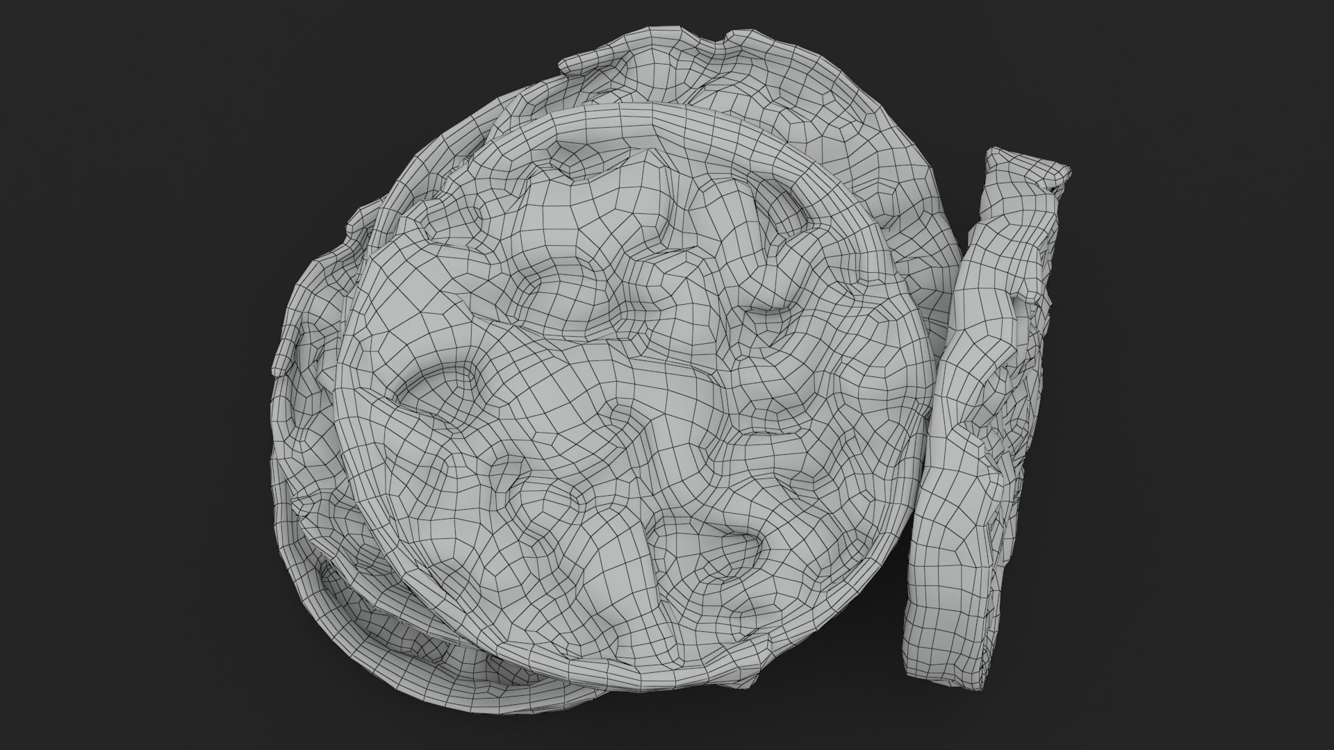 Pile Of Puffed Multigrain Rice Cakes V2 3D Model - TurboSquid 1836337