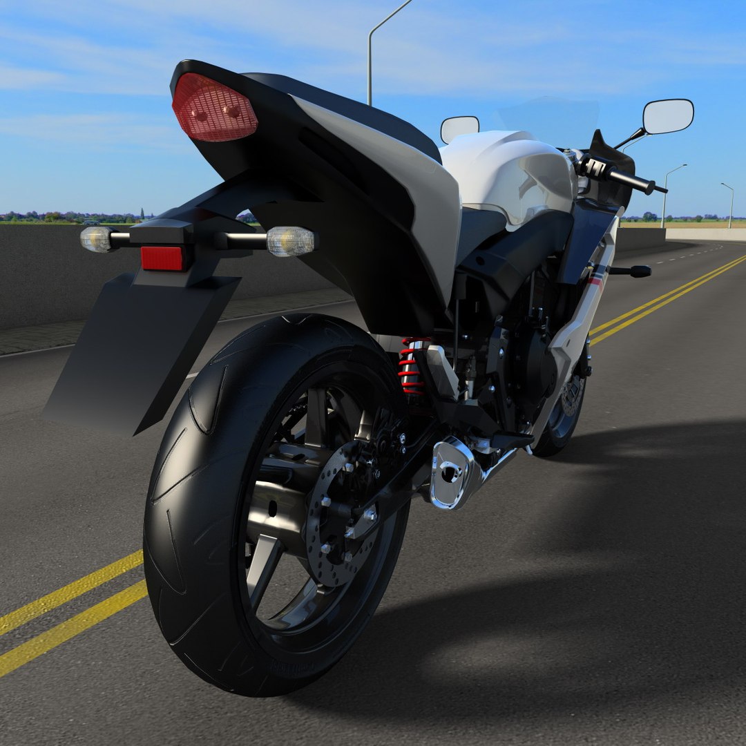 3d Model Honda Cbr 600 F