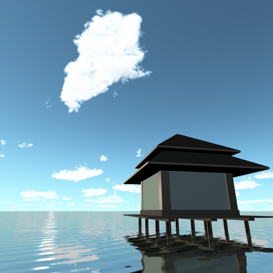 3d 3ds Sky Clouds