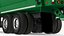Trash Truck Electric Green Rigged
