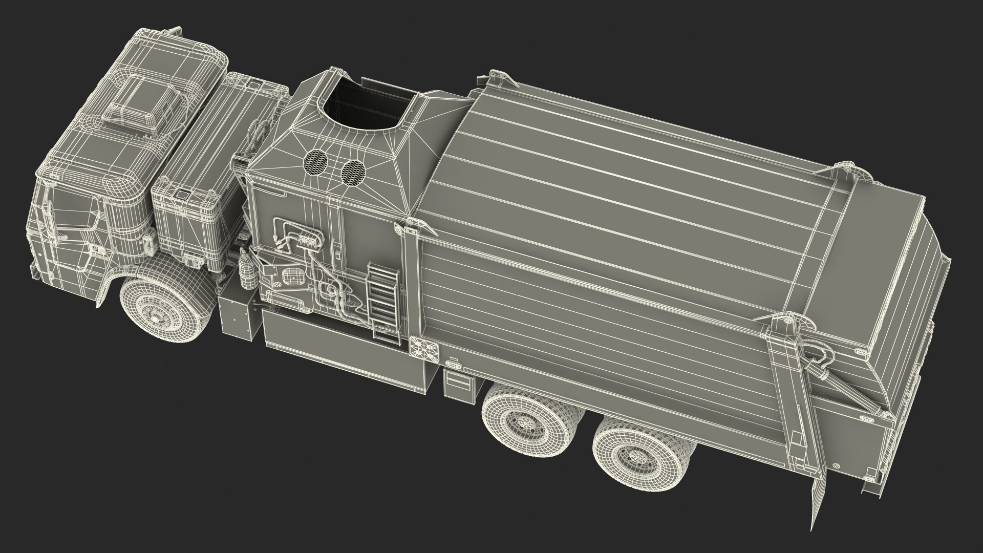 Trash Truck Electric Green Rigged 3D model https://p.turbosquid.com/ts-thumb/8Z/xgYs7G/Fi/trashtruckelectricgreenrigged3dsmodel043/jpg/1701887451/1920x1080/fit_q87/3ad684c35da19d086e2b2505a5784c0b2e1fded4/trashtruckelectricgreenrigged3dsmodel043.jpg