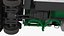 Trash Truck Electric Green Rigged