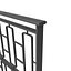Metal Fencing Barrier Models for Gardens and Sidewalk 3D model