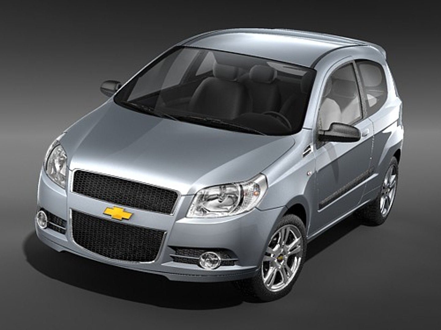 3d Chevrolet Aveo 3door Model