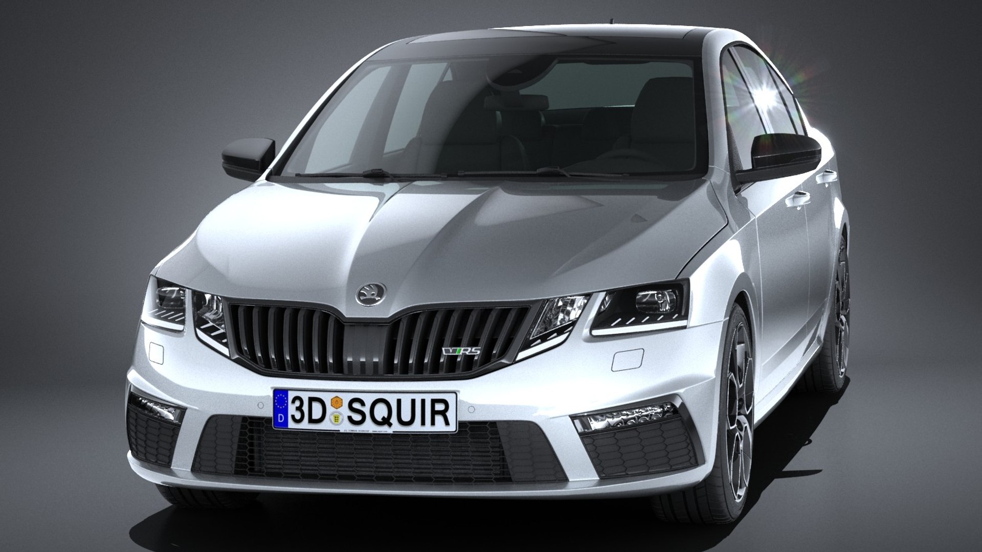 3d skoda octavia rs
