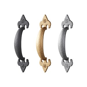 3D Dresser Door Pulls model