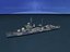 anti-aircraft fletcher class destroyers 3d max