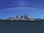 anti-aircraft fletcher class destroyers 3d max