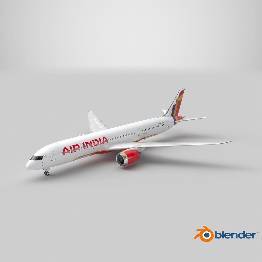 Air India Boeing 787 SC 3D model https://p.turbosquid.com/ts-thumb/8a/C7cboi/Xx/stemcell_blender_cycles_render/png/1778088500/1920x1080/fit_q87/125cfd23db193a09439bb9f5ea32cbb601da25ca/stemcell_blender_cycles_render.jpg