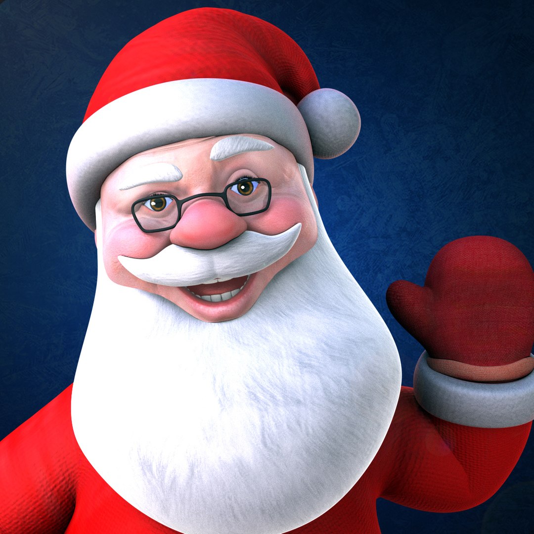 3d Model Santa Claus