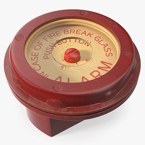 Vintage Alarm Red Button model