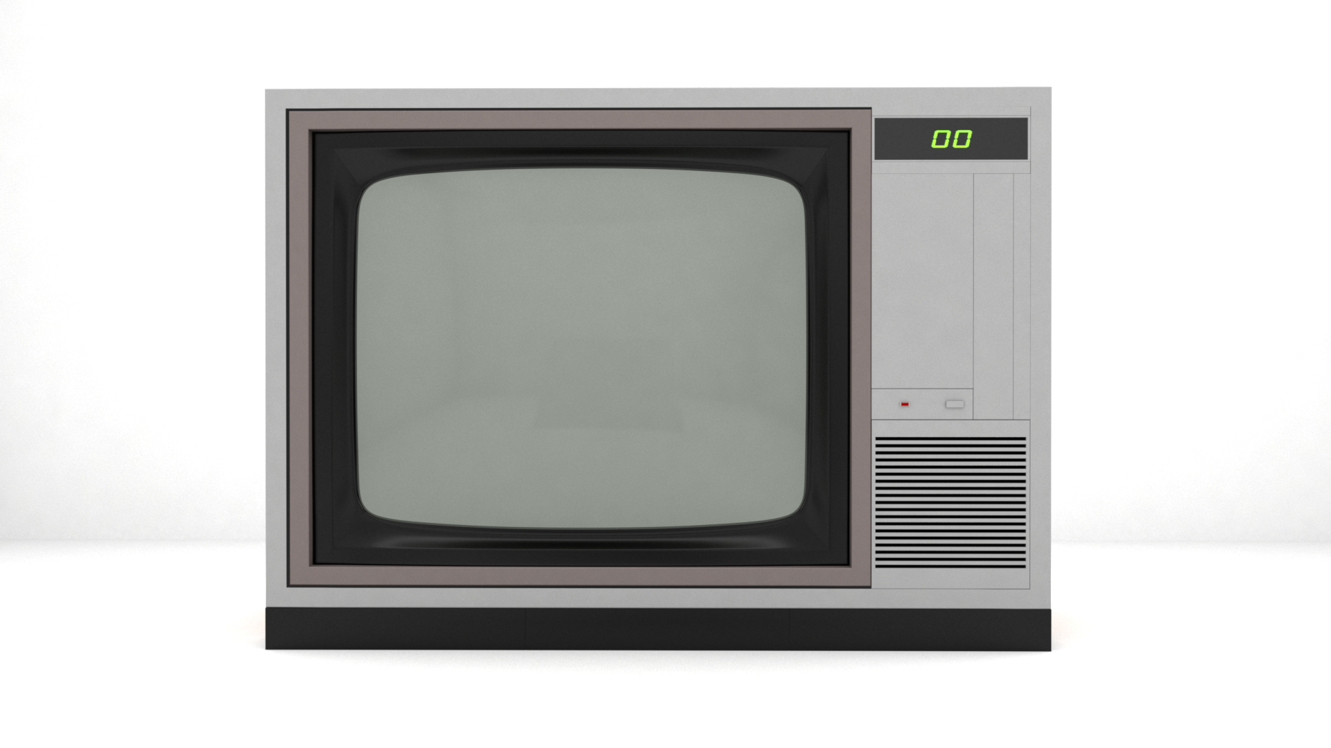 Old TV 80s 3D Model - TurboSquid 2085811