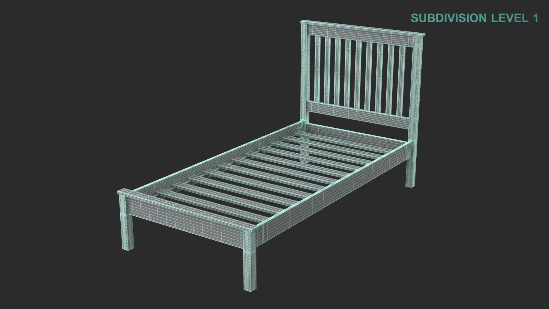 Twin XL Bed Frame 3D model https://p.turbosquid.com/ts-thumb/8a/UdIHVi/gb/wireframe0004/jpg/1679576624/1920x1080/fit_q87/bf229c2a5a8595caed6feee133b8cab7edcf275b/wireframe0004.jpg