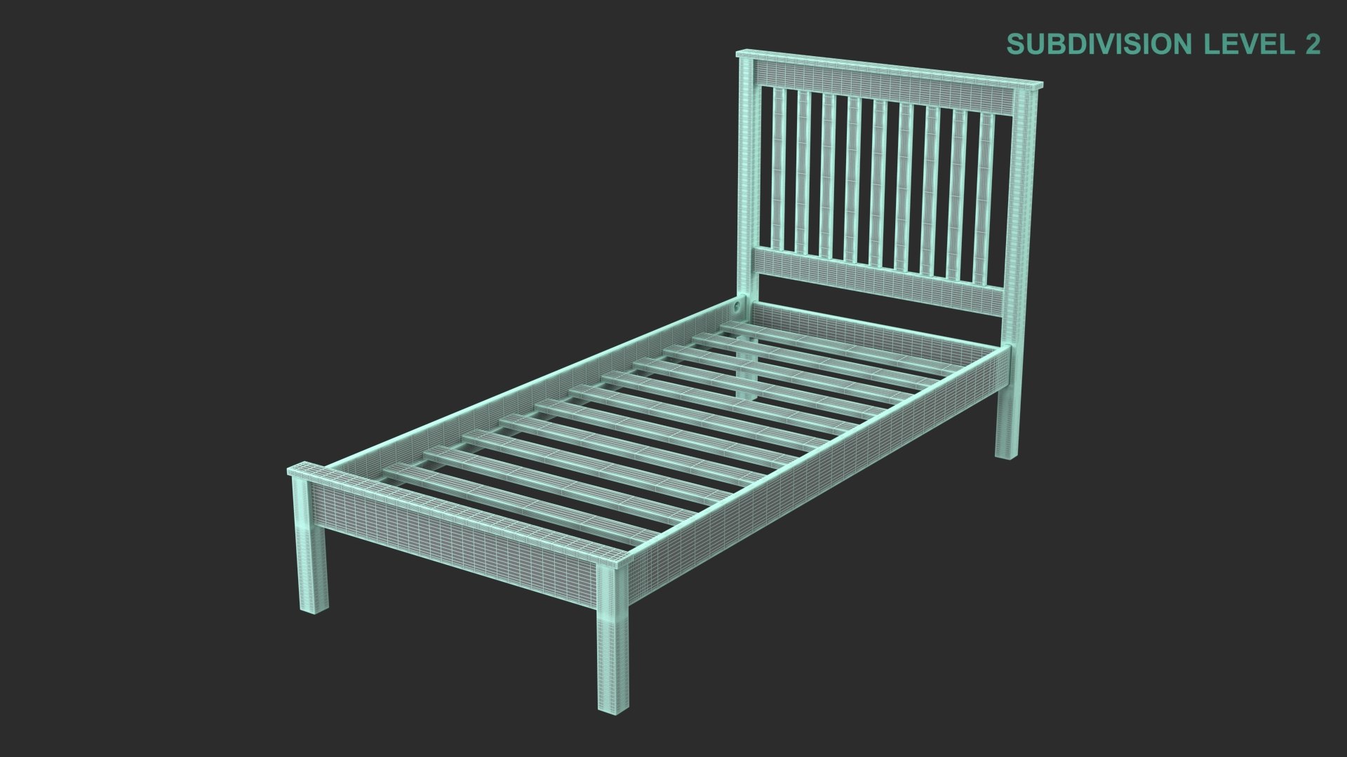 Twin XL Bed Frame 3D model https://p.turbosquid.com/ts-thumb/8a/UdIHVi/mI/wireframe0001/jpg/1679576623/1920x1080/fit_q87/bc15ed2095adbc3c1bc101fa016a91afd89a5f78/wireframe0001.jpg