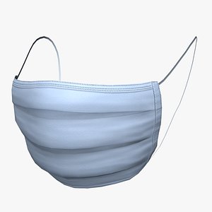 Medical mask low poly
