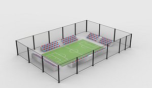 3D Football Stadium 3D Model 3D model model