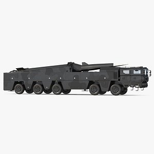 Strategic Missile on Road Mobile Vehicle