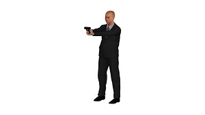 Asian man in suit