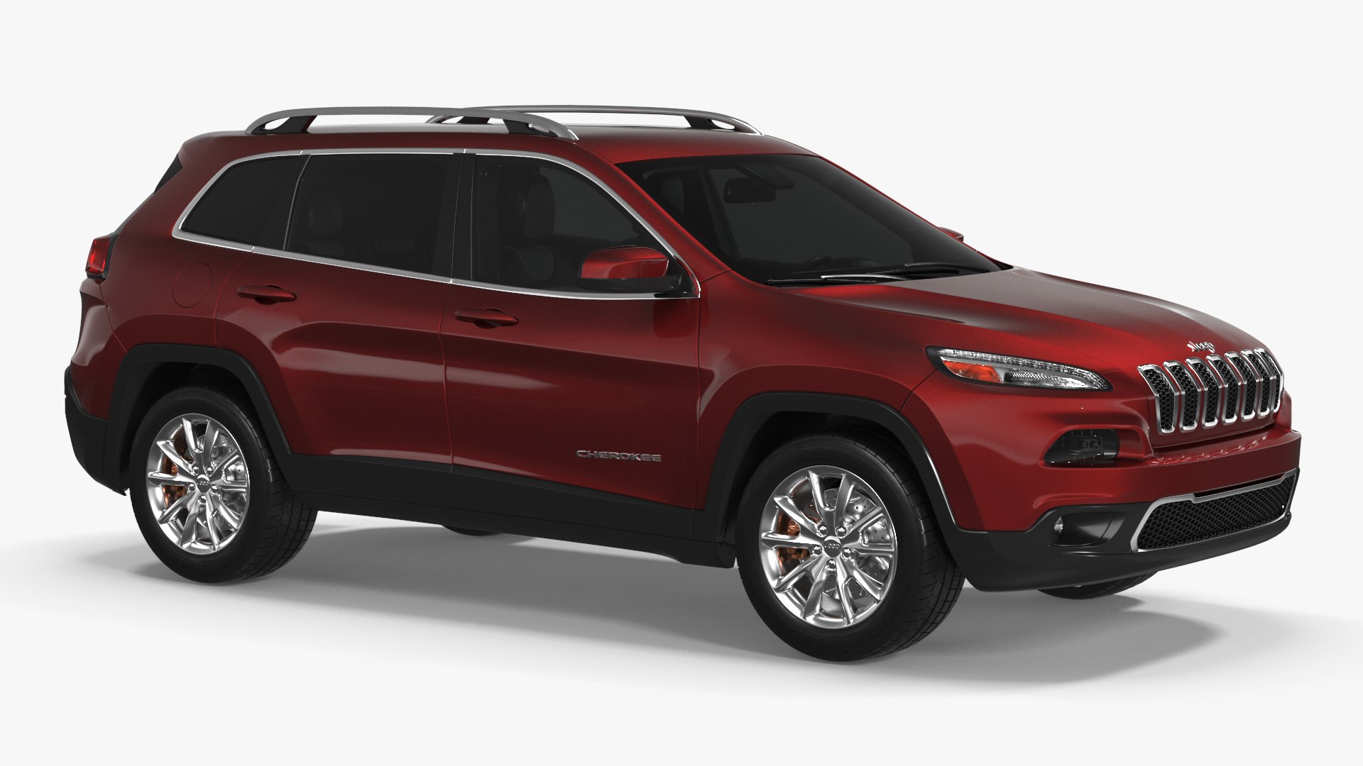 Jeep Cherokee SUV 3D model preview