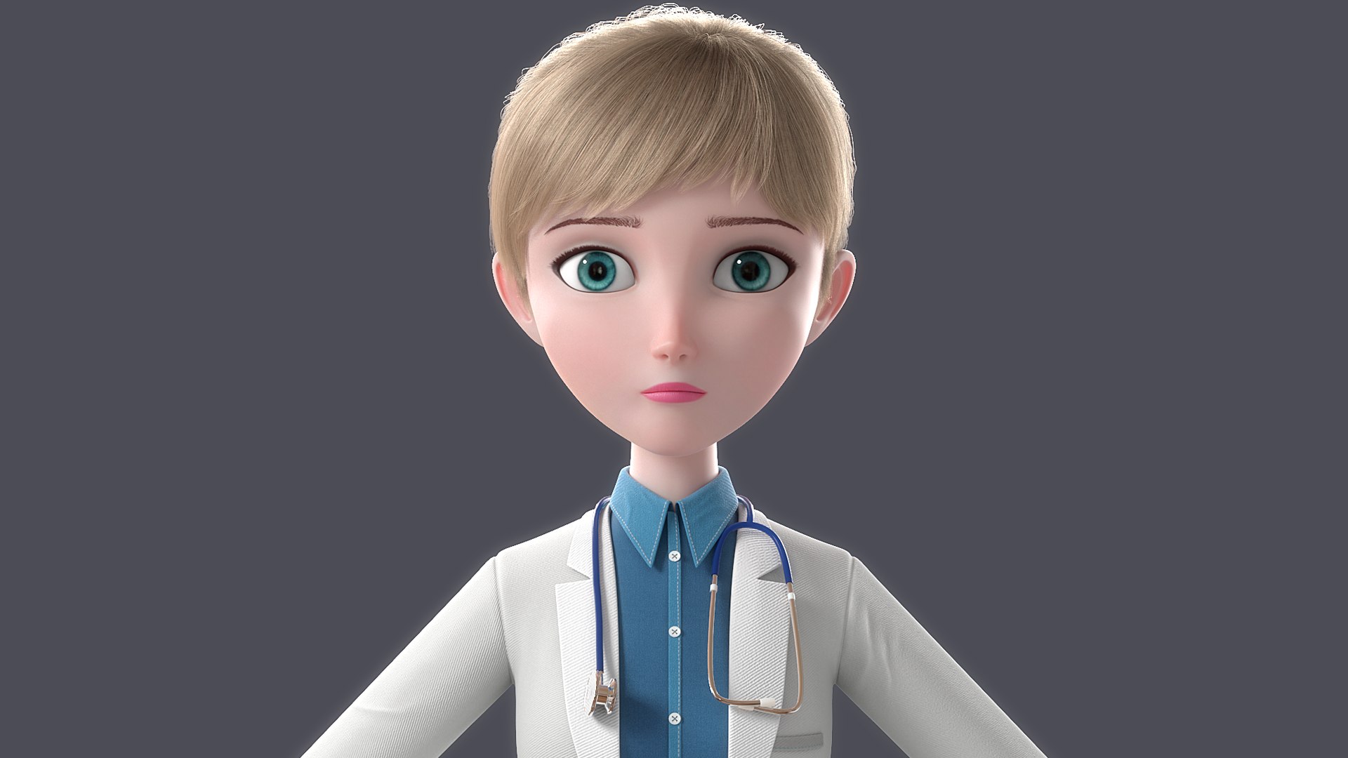 cartoon doctor rigged character 3D model https://p.turbosquid.com/ts-thumb/8a/gXeaM2/xL/cc01/png/1716126675/1920x1080/fit_q87/89d863af7481ce00a08563c959f758f4e15d379a/cc01.jpg