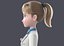 cartoon doctor rigged character 3D model