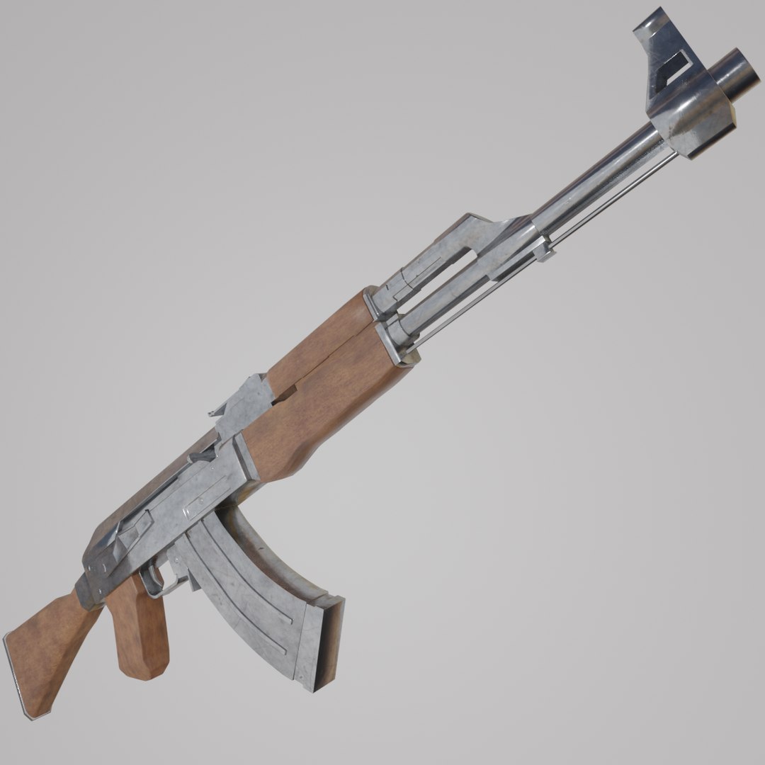 3D Ak-47 Ak Model - TurboSquid 1644269