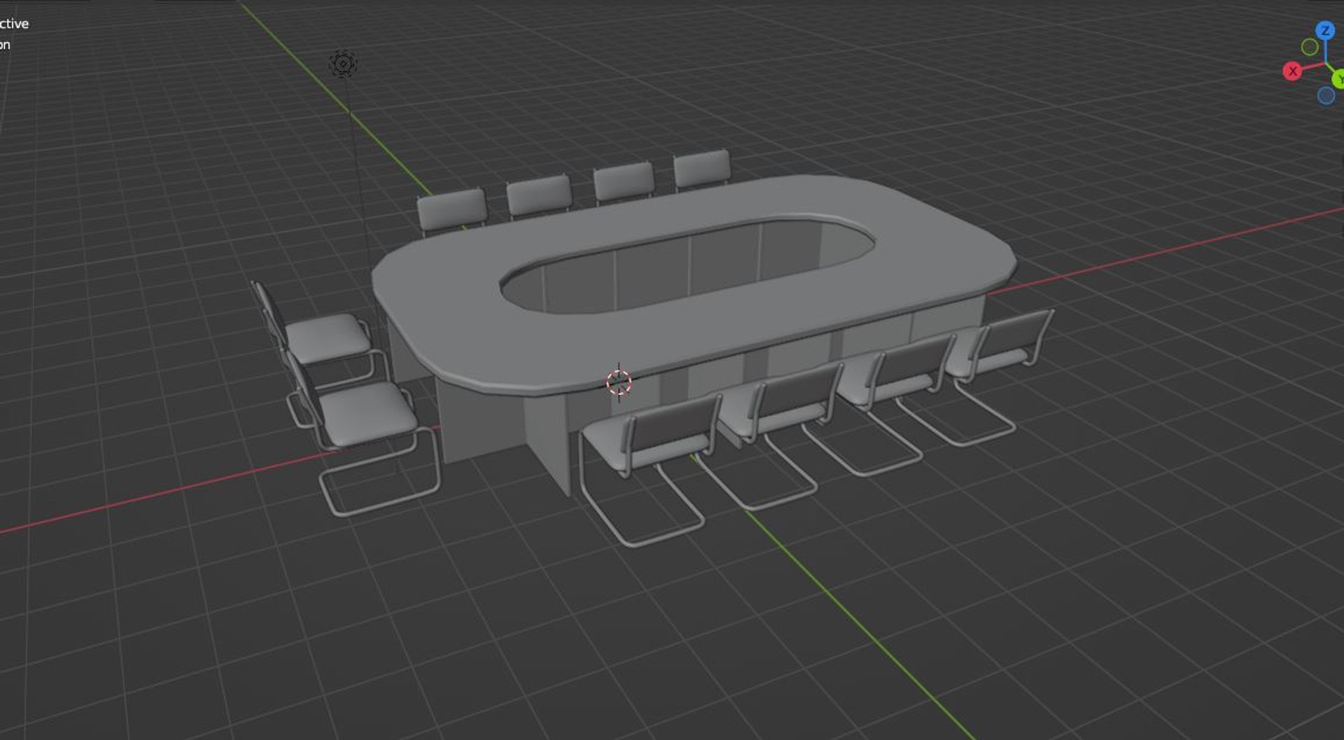 Conference Table 3D Model 3D - TurboSquid 2336073