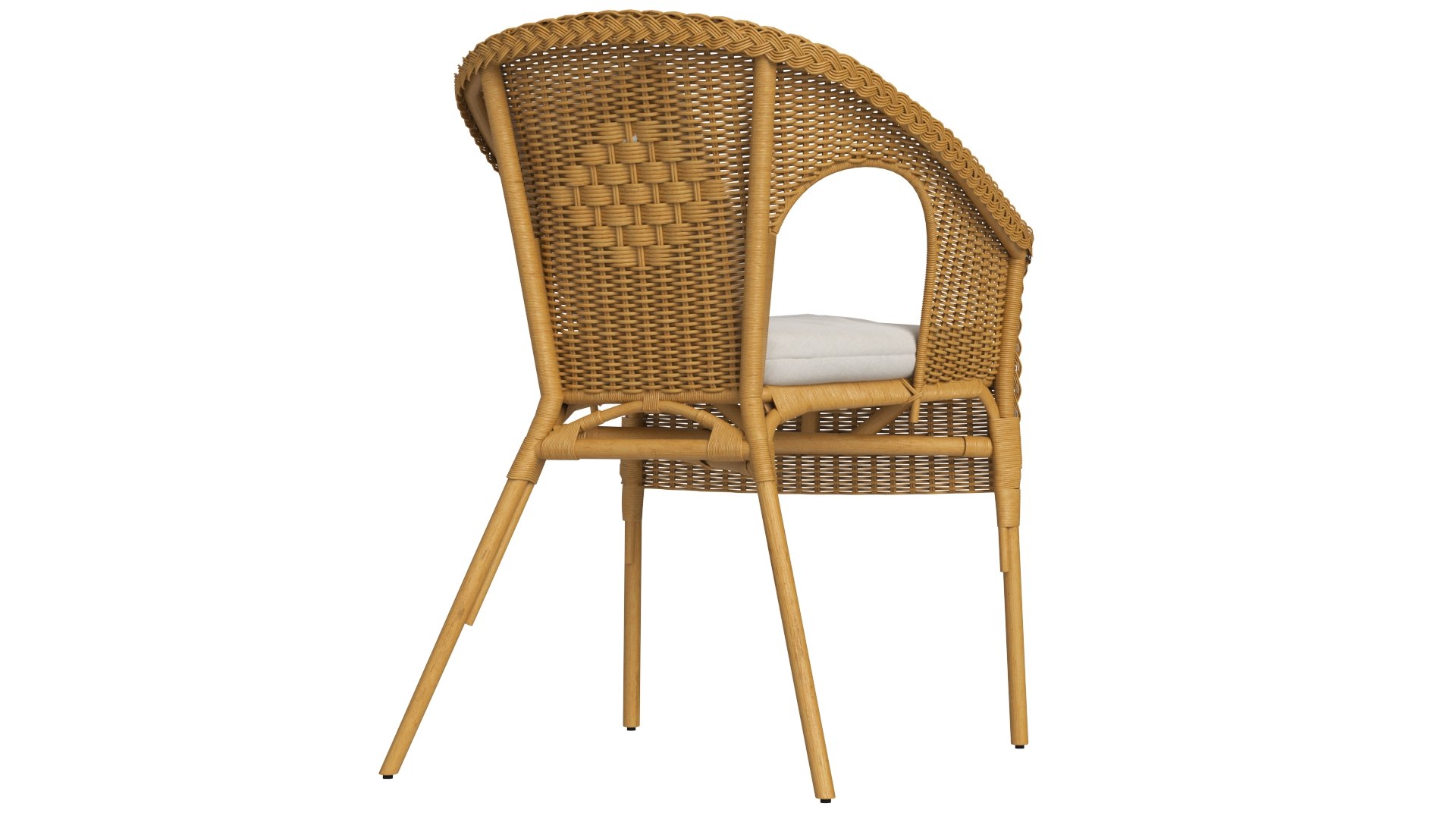 IKEA Rattan Armchair Collection model TurboSquid 2143085
